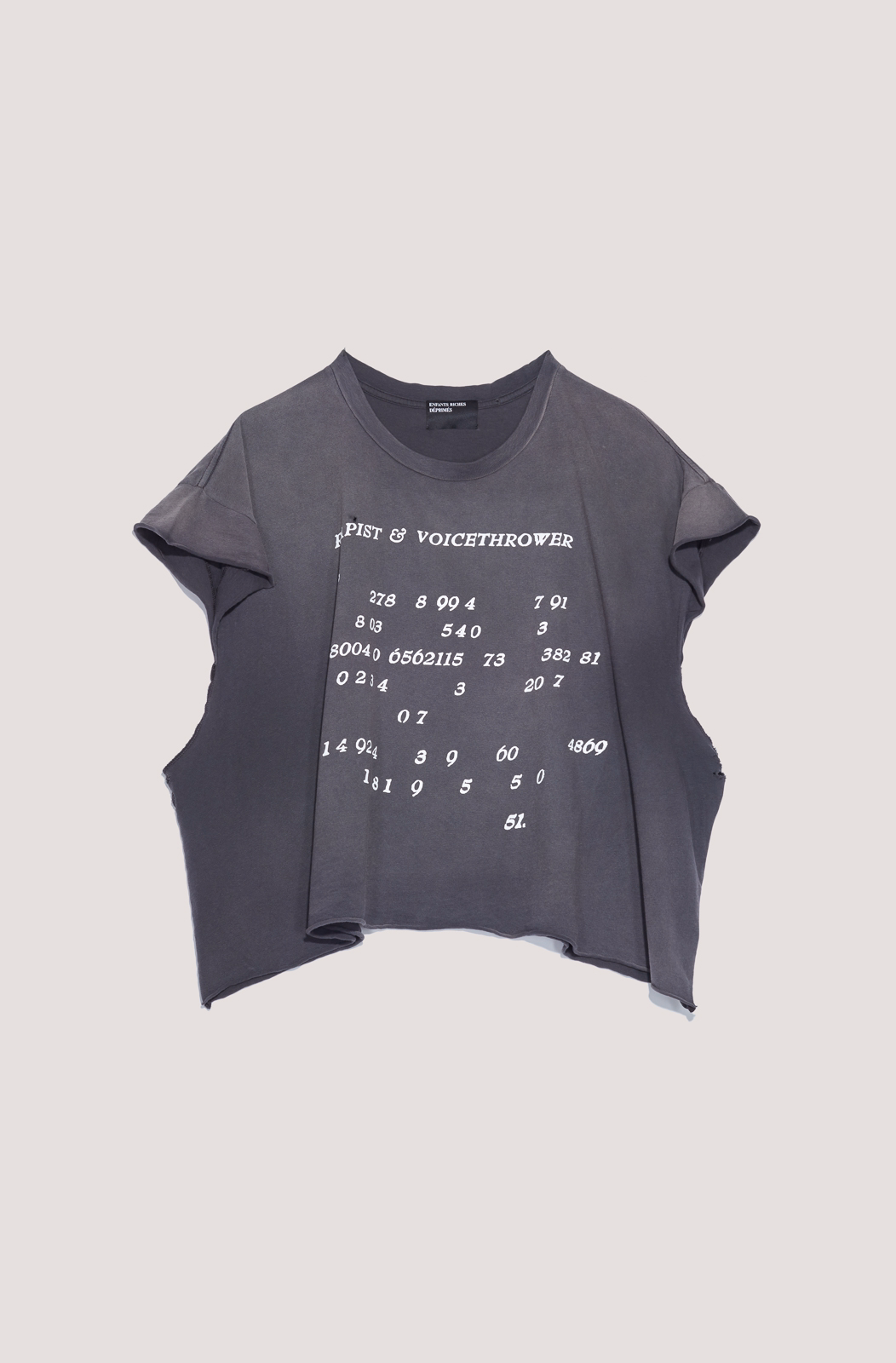 Футболка Enfants Riches Deprimes 01-0948	Voice Thrower Cut-Off T-Shirt