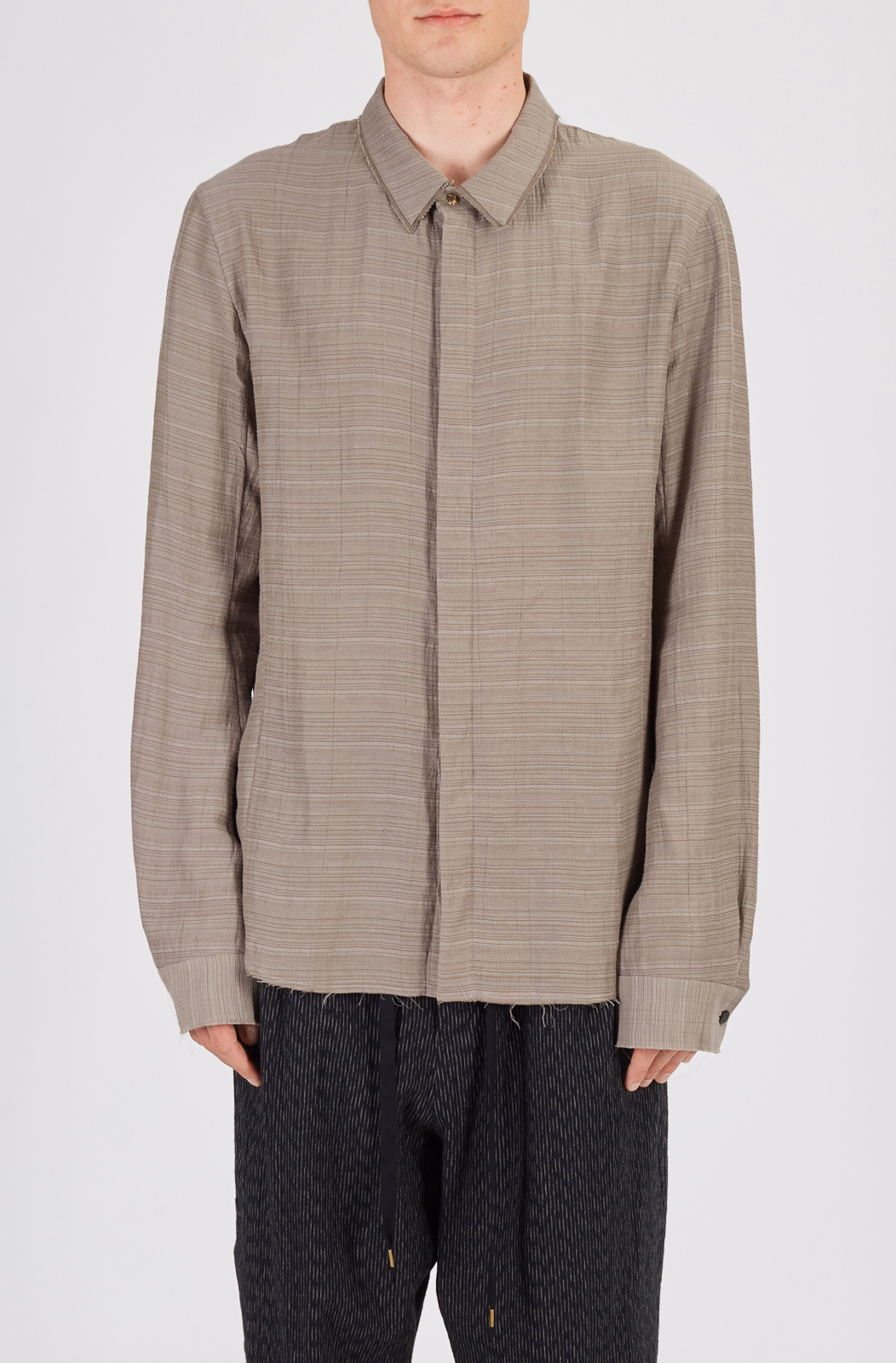 Рубашка Individual sentiments SH64-RCL1 GREY
