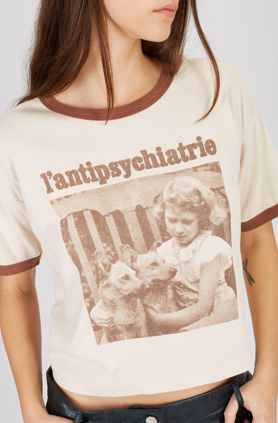 Футболка Enfants Riches Deprimes 11-0653	L’antipsychiatrie T-Shirt