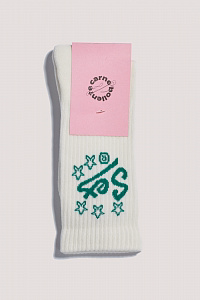 Носки CARNE BOLLENTE AW26SK0204_White w