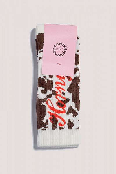 Носки CARNE BOLLENTE AW26SK0202_Allover m