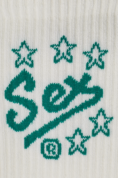 Носки CARNE BOLLENTE AW26SK0204_White w 2