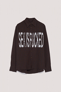 Рубашка CARNE BOLLENTE AW26OSH0101_Check