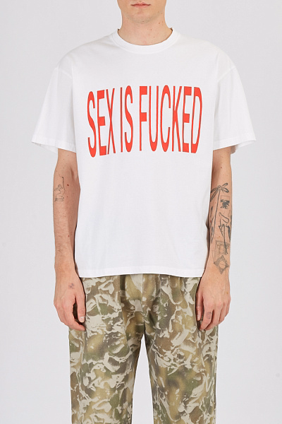 Футболка CARNE BOLLENTE AW26ST0106_White 2