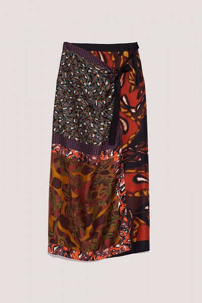Юбка Dries Van Noten SCARFY LONG 4014