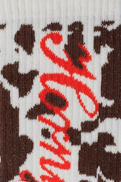 Носки CARNE BOLLENTE AW26SK0202_Allover m 2