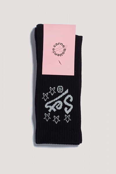 Носки CARNE BOLLENTE AW26SK0204_Black m