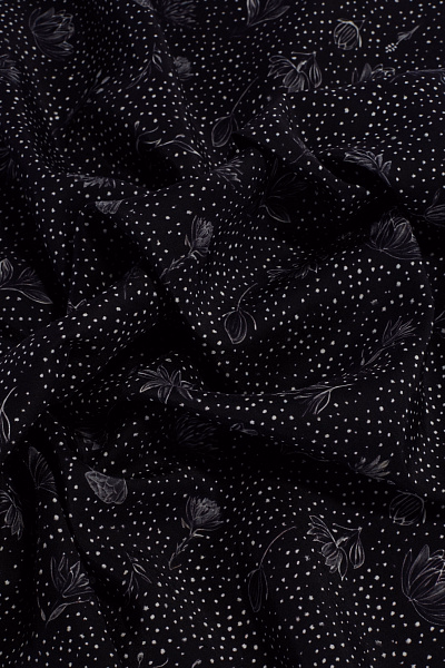 Платок Calmlence SCARF 011 BLKPT 2