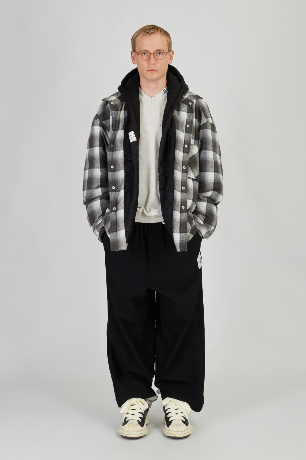 Рубашка Maison Mihara Yasuhiro A17SH082