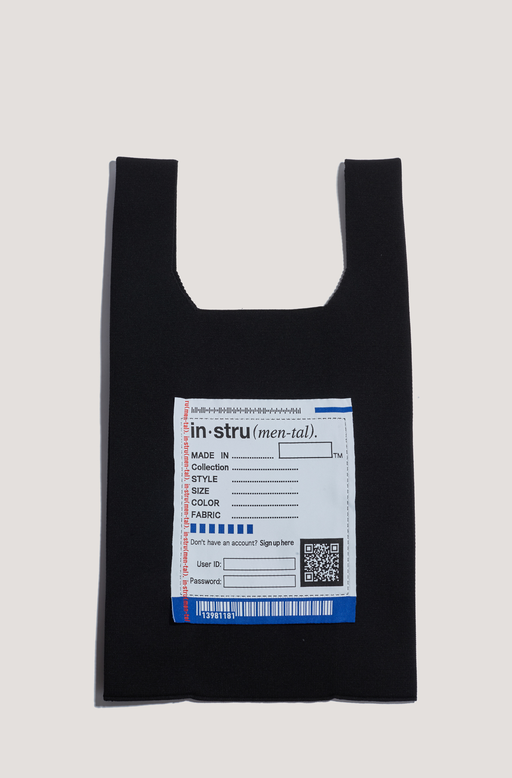 Сумка in.stru(men-tal) I13BG712 BLK