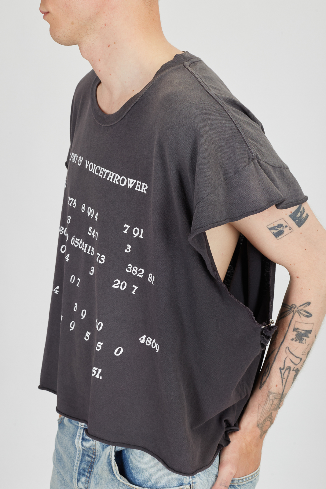 Футболка Enfants Riches Deprimes 01-0948	Voice Thrower Cut-Off T-Shirt