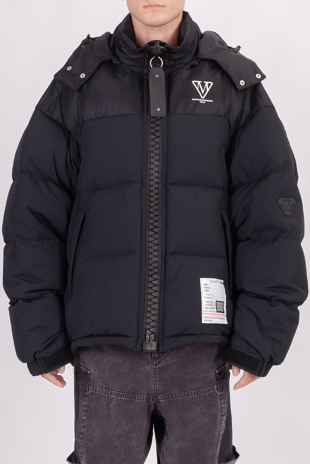 Пуховик Maison Mihara Yasuhiro J15BL141 BLACK