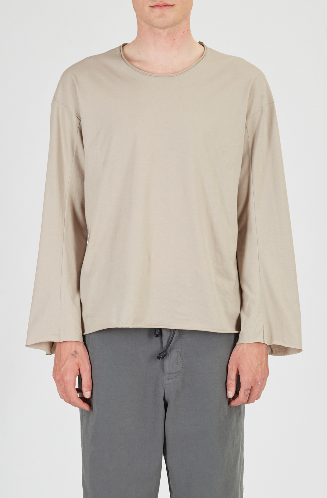 Лонгслив Individual sentiments CT79-LJ47 grey