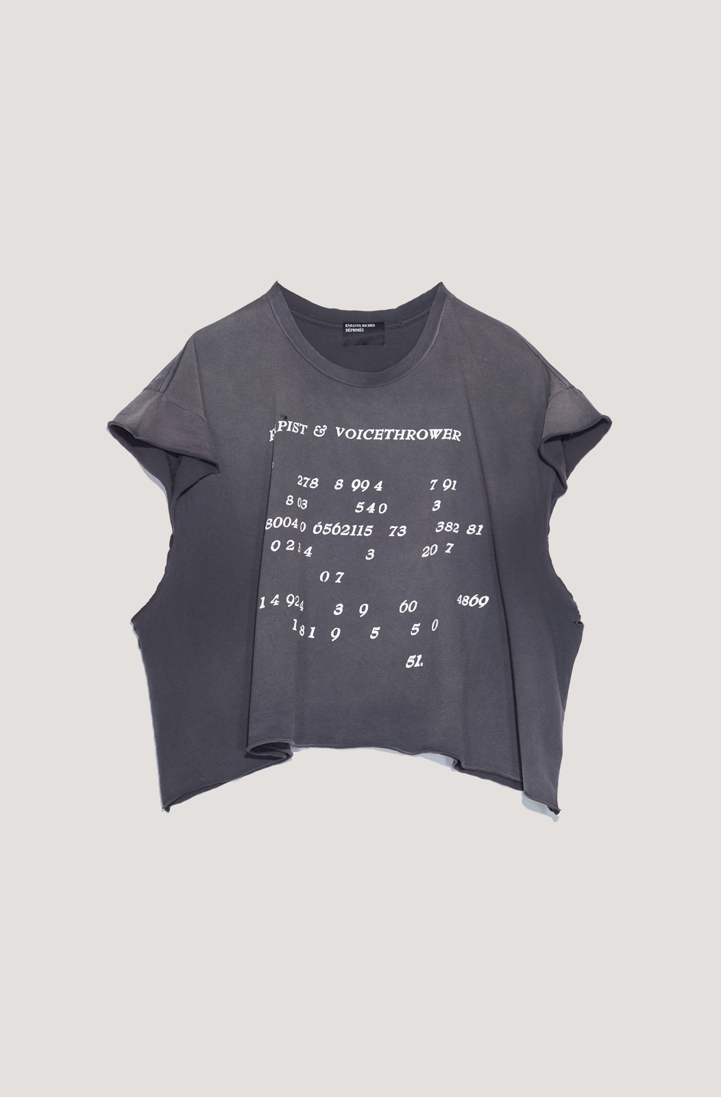 Футболка Enfants Riches Deprimes 01-0948	Voice Thrower Cut-Off T-Shirt