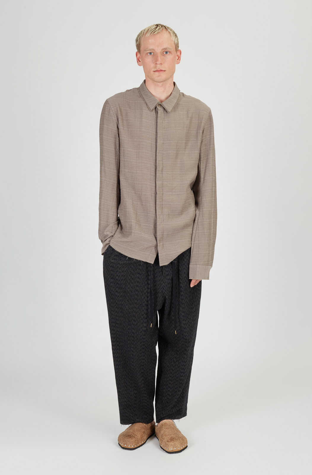 Рубашка Individual sentiments SH64-RCL1 GREY
