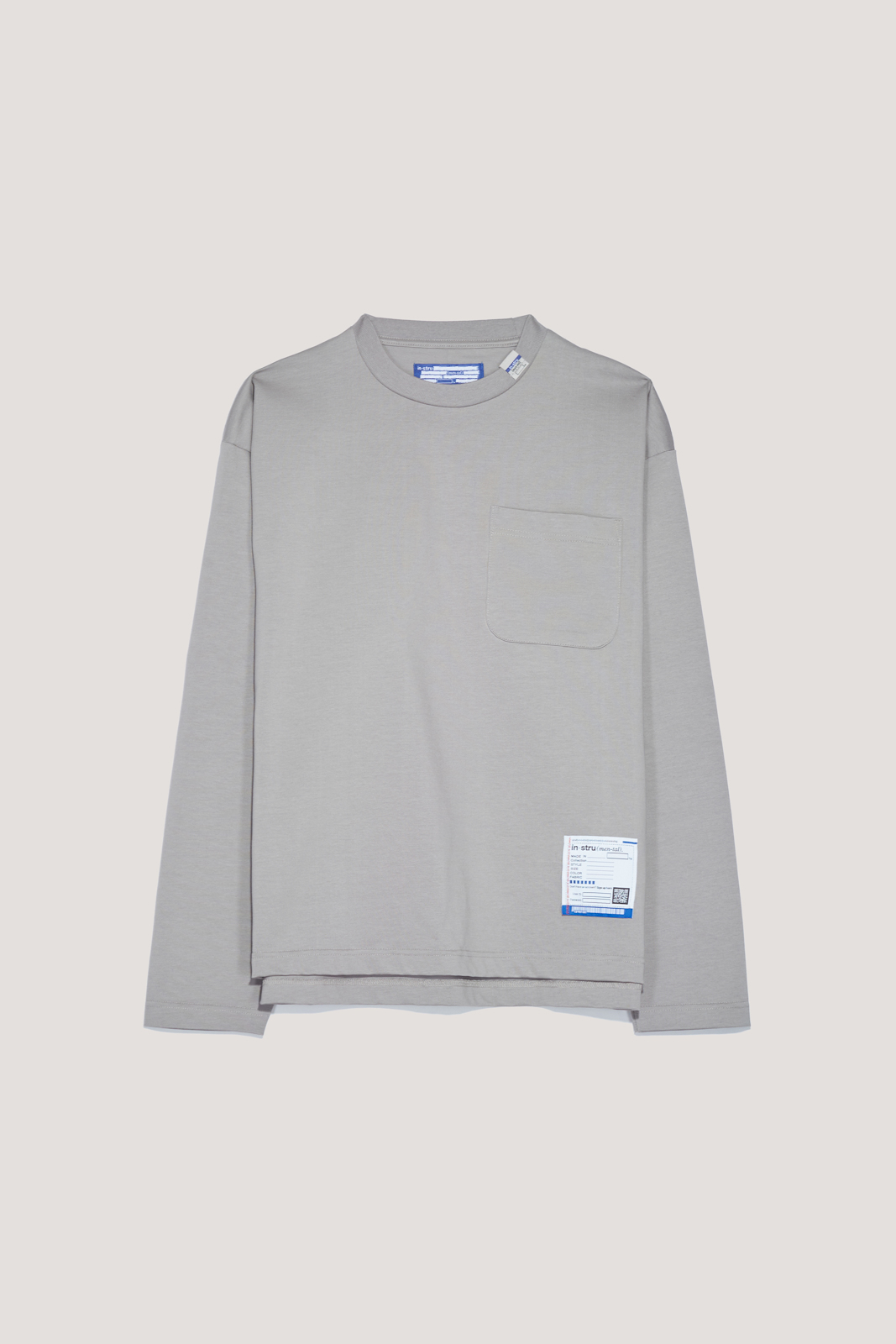 Лонгслив in.stru(men-tal) I16LT551 GRAY