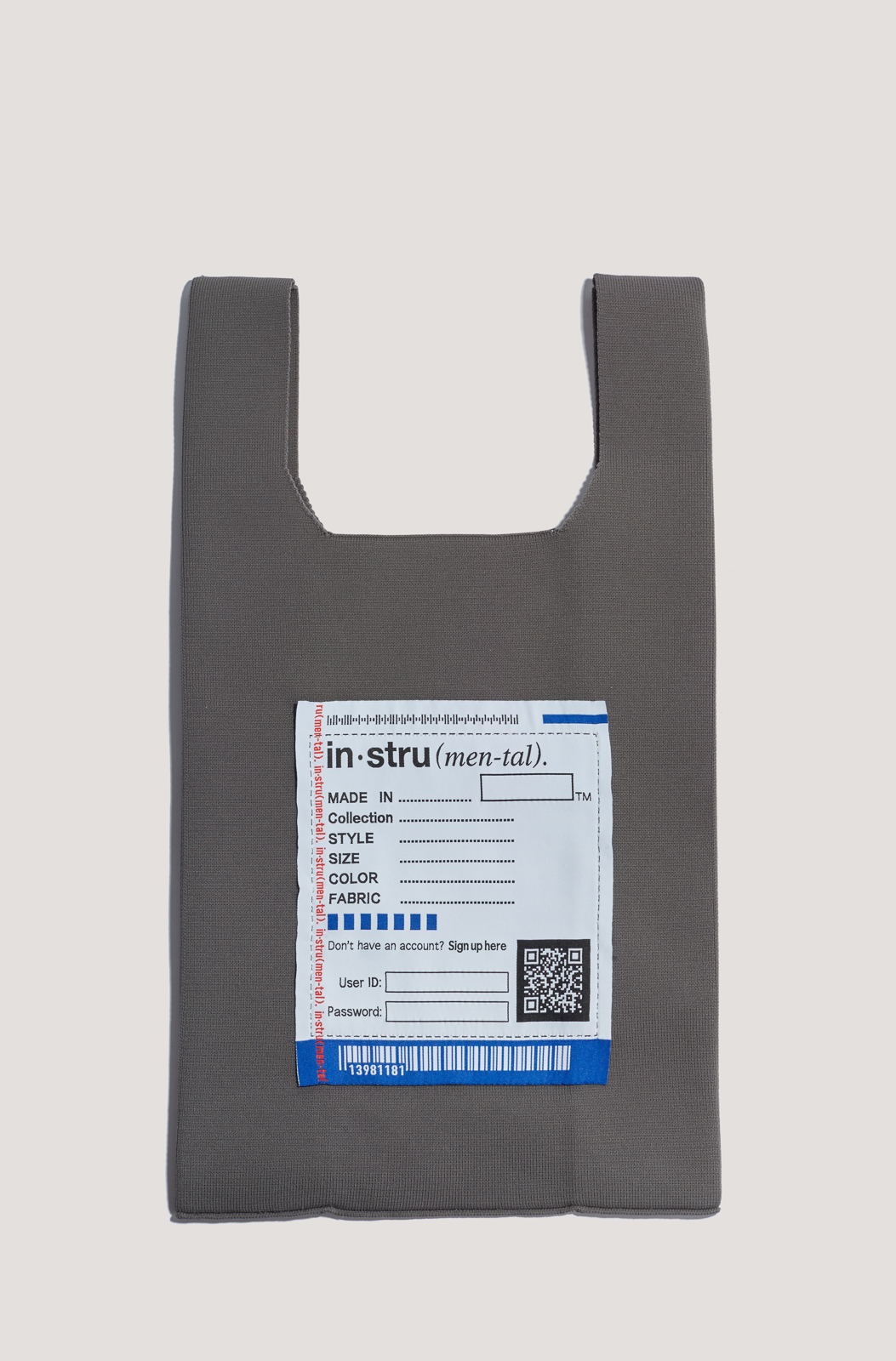 Сумка in.stru(men-tal) I13BG712 GRAY