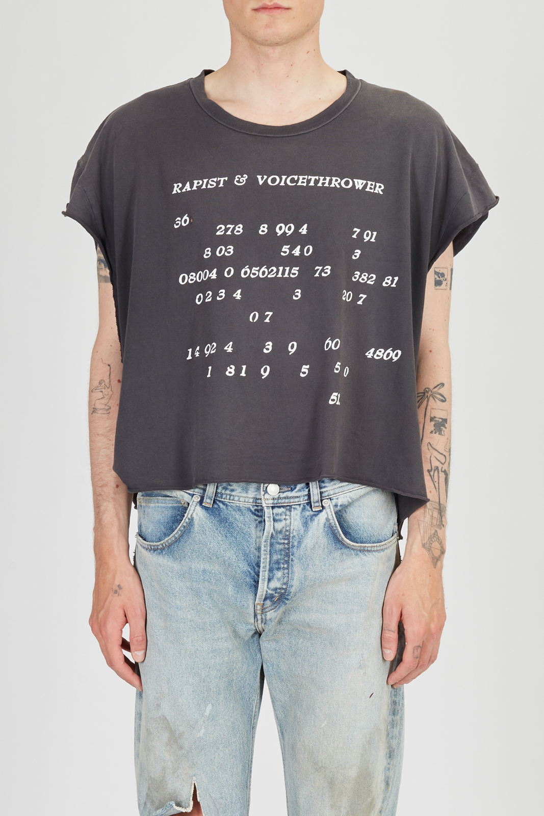 Футболка Enfants Riches Deprimes 01-0948	Voice Thrower Cut-Off T-Shirt
