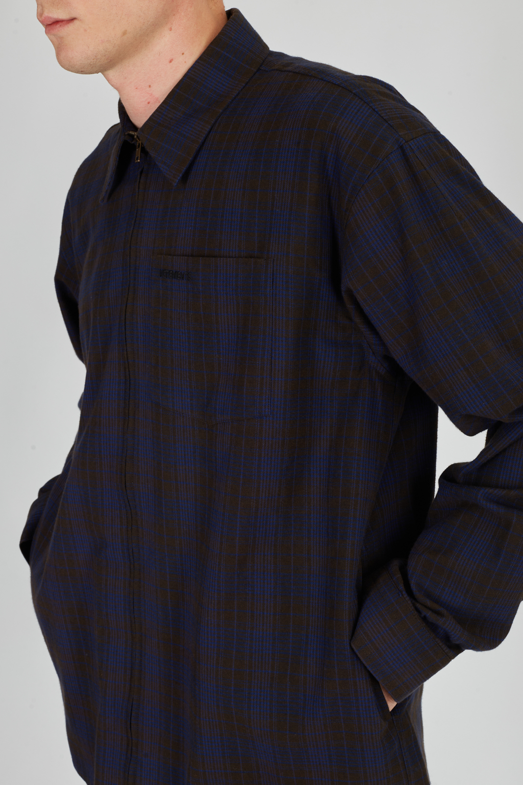 Куртка-рубашка Vetements MH27SH061BC