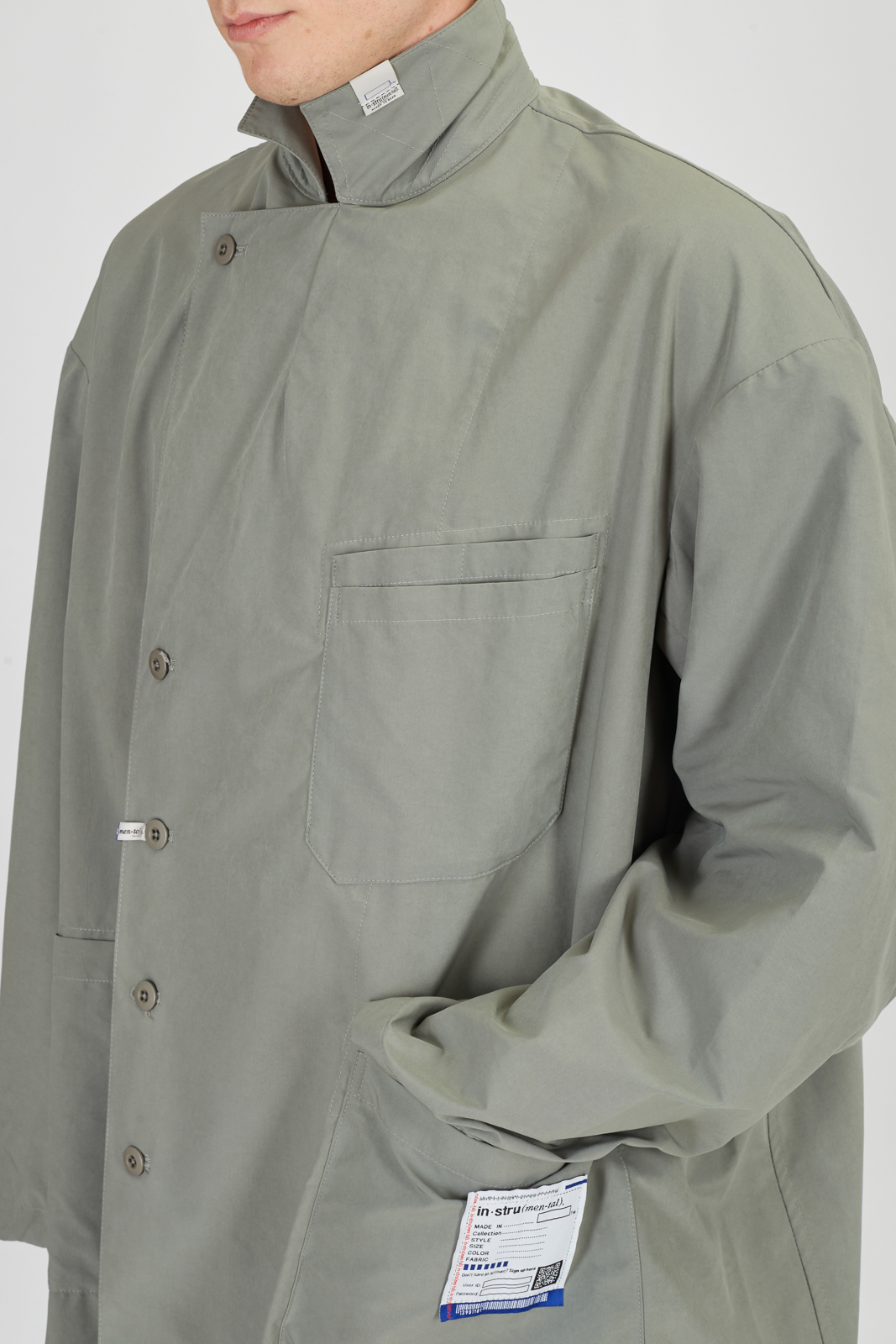 Плащ in.stru(men-tal) I16CT091 GRAY