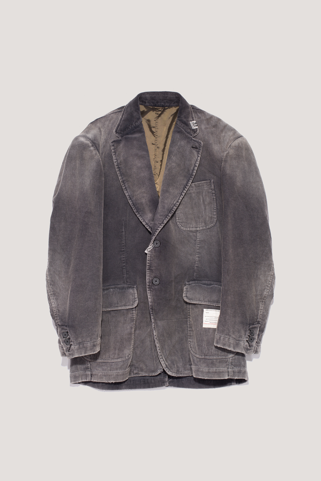 Пиджак Maison Mihara Yasuhiro A15JK033
