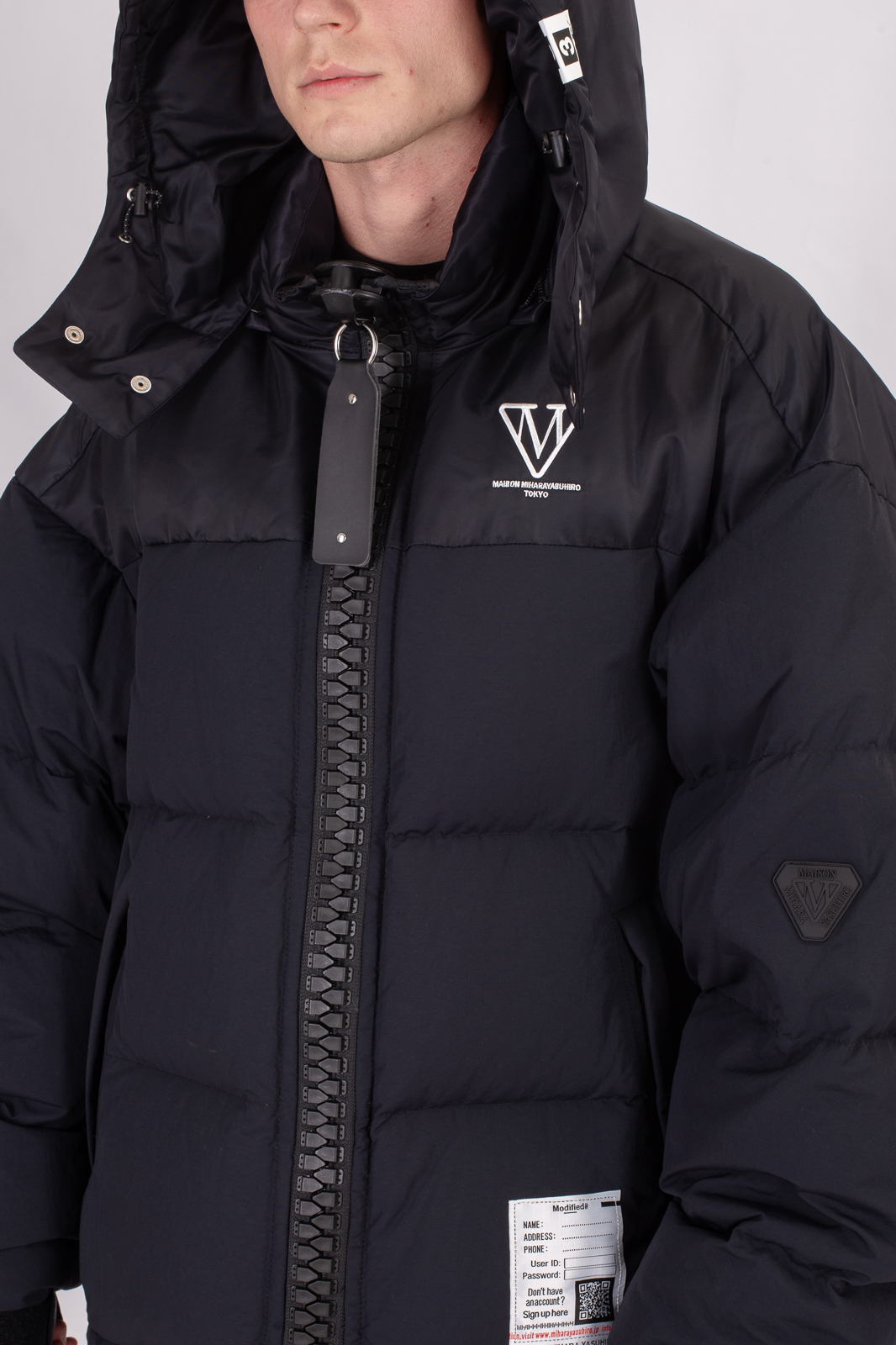 Пуховик Maison Mihara Yasuhiro J15BL141 BLACK