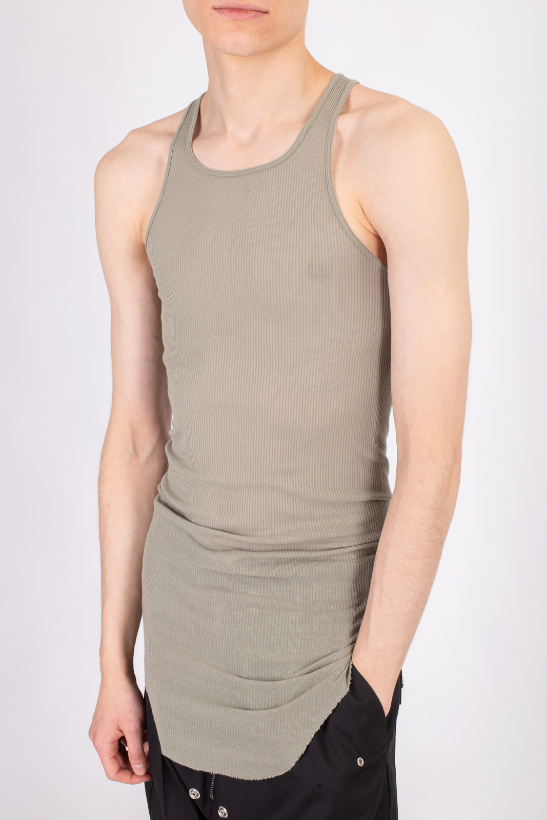 Майка Rick Owens RU01E5150 celadon