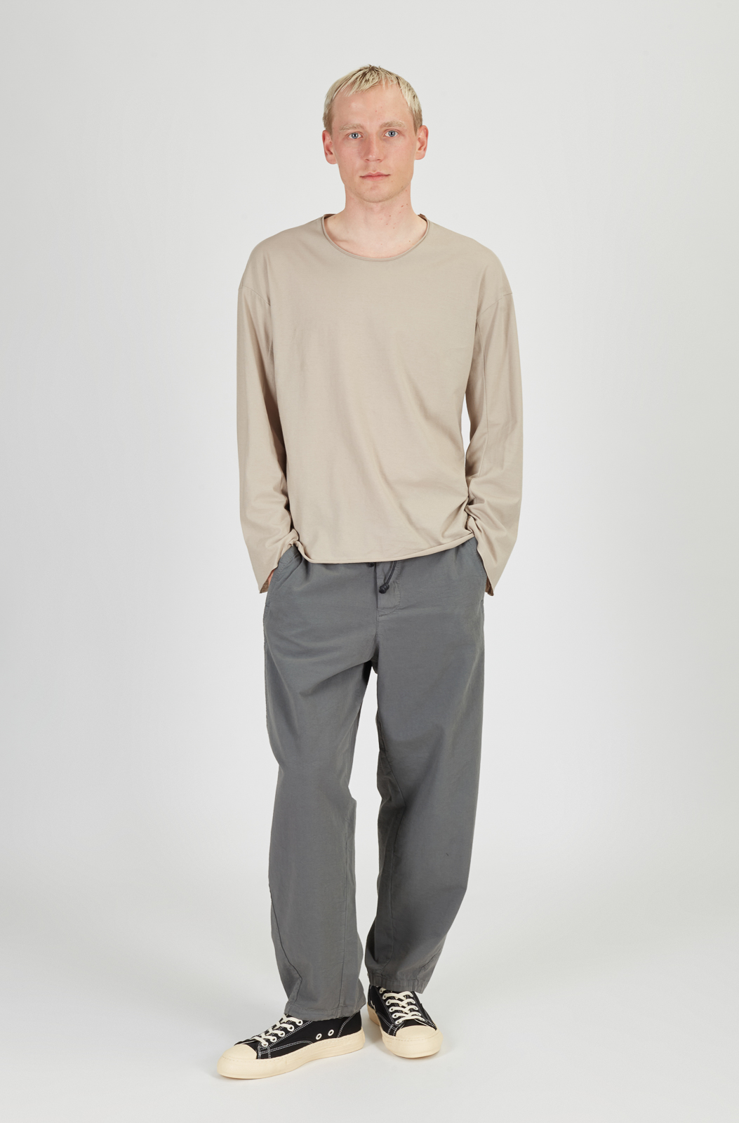 Лонгслив Individual sentiments CT79-LJ47 grey