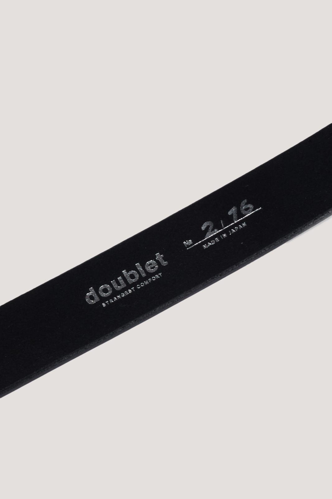 Ремень DOUBLET 26AW 72BT33 BLK