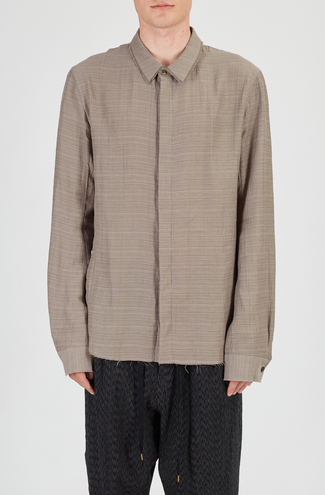 Рубашка Individual sentiments SH64-RCL1 GREY