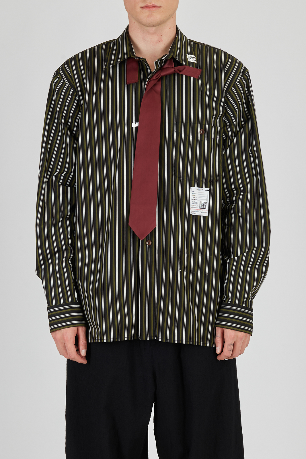 Рубашка Maison Mihara Yasuhiro J17SH187