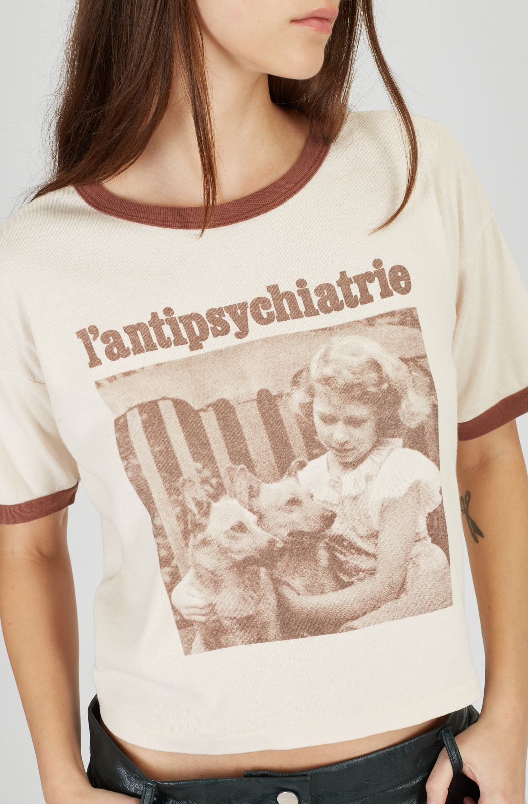 Футболка Enfants Riches Deprimes 11-0653	L’antipsychiatrie T-Shirt