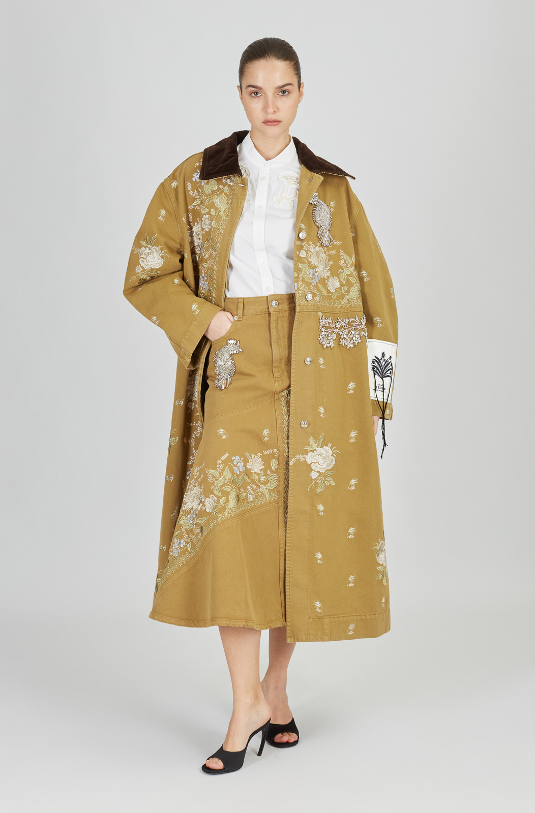 Юбка Erdem SS26_DES3_60082007 2