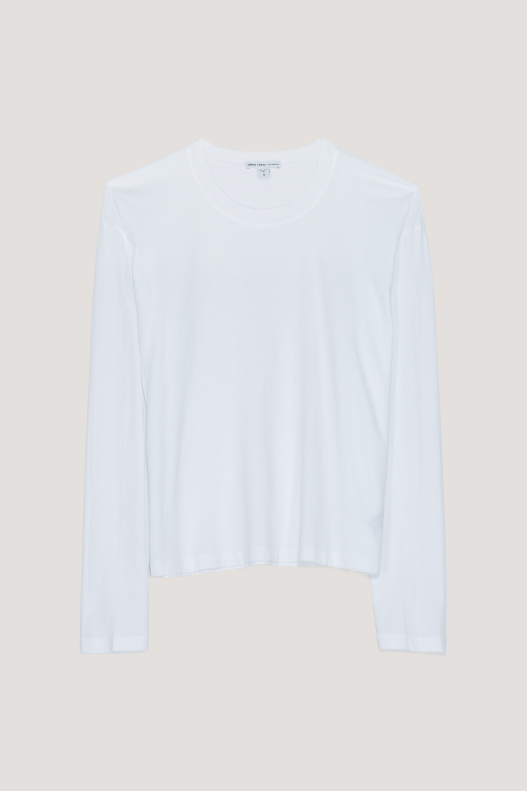 Лонгслив James Perse WLJ3113 WHT