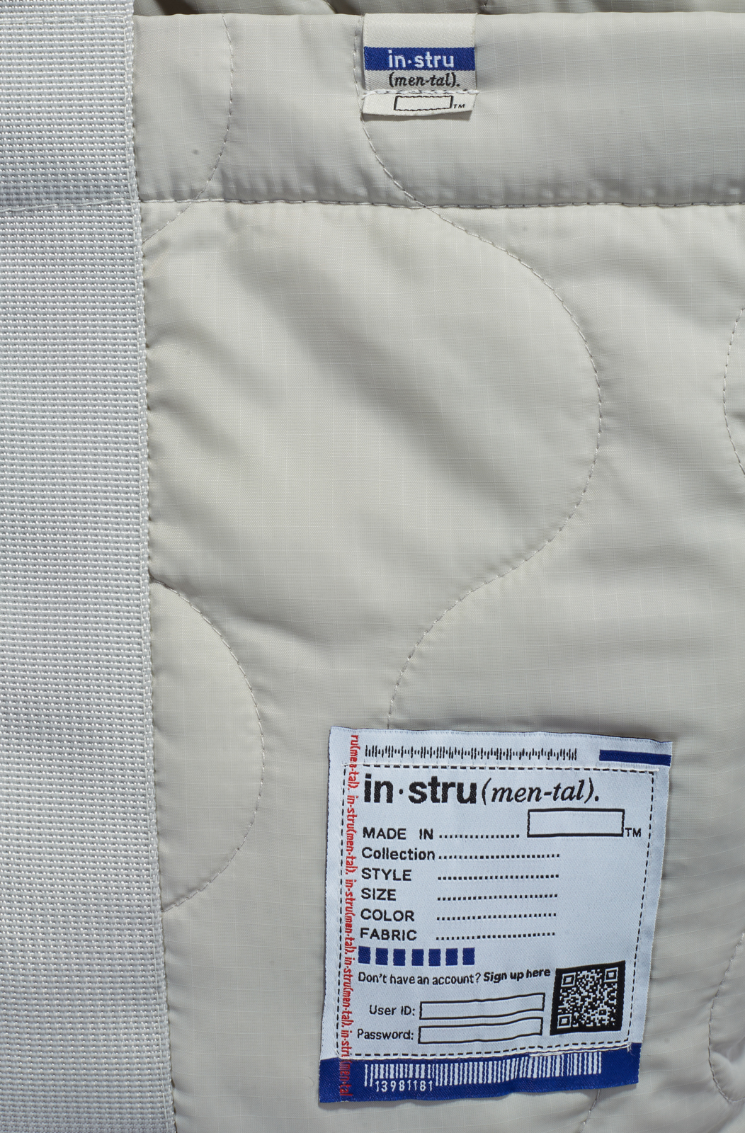 Сумка in.stru(men-tal) I16BG741 GRAY