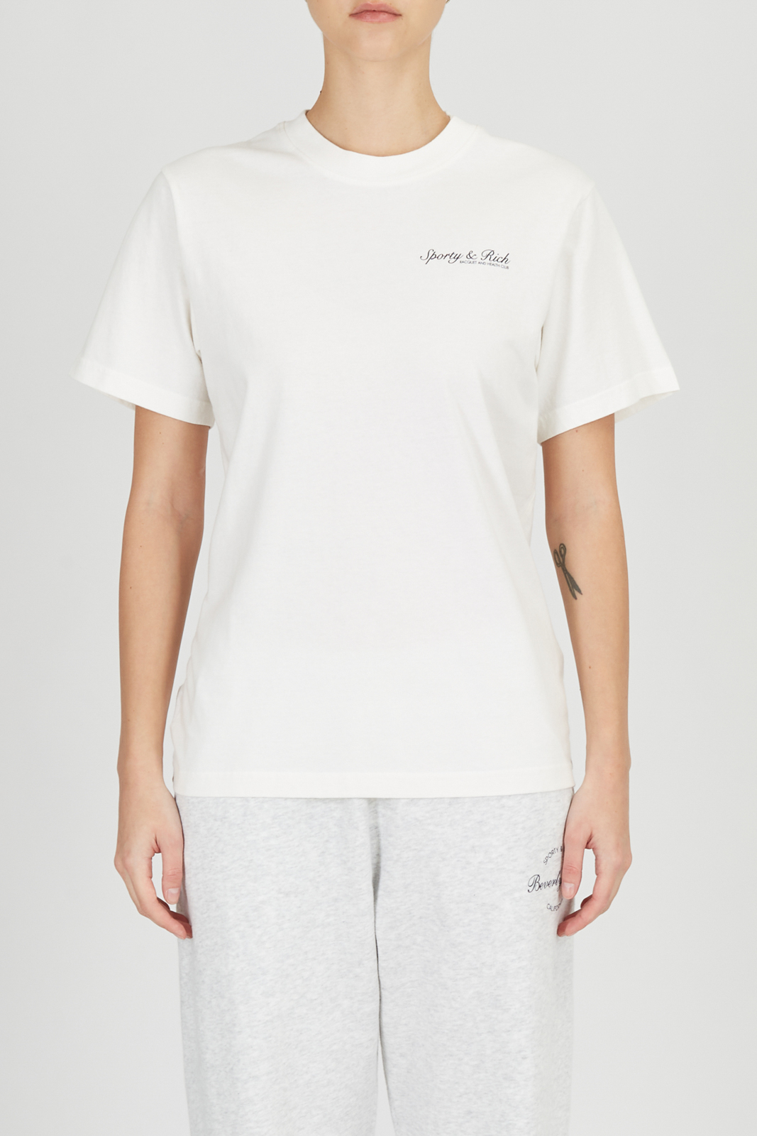 Футболка Sporty & Rich TO11975325WH