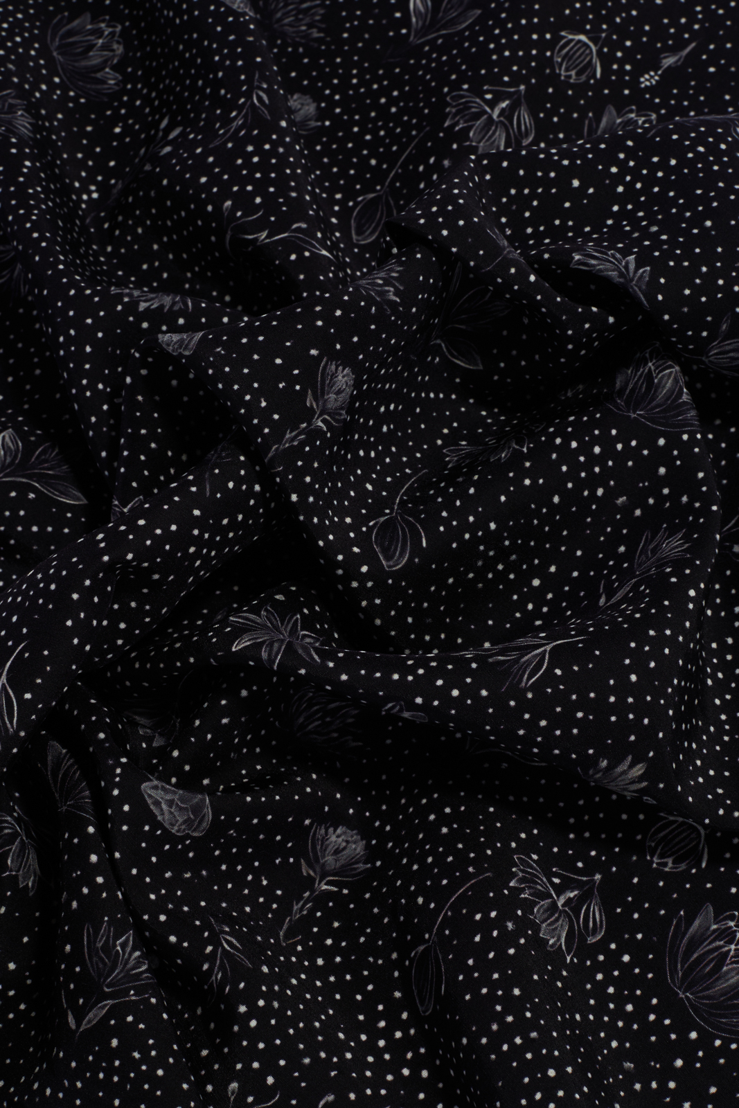 Платок Calmlence SCARF 011 BLKPT