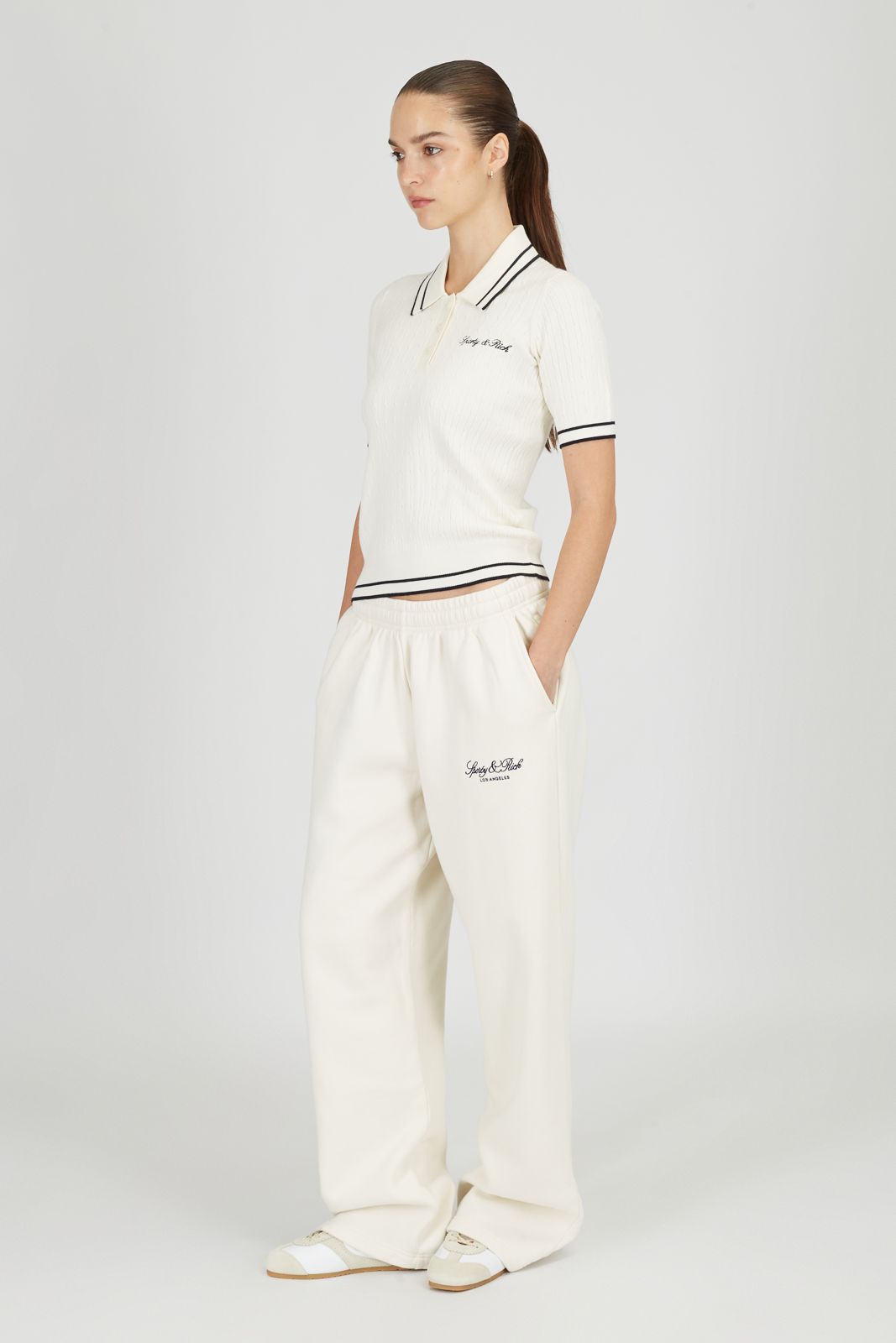 Поло Sporty & Rich TO06875326WH