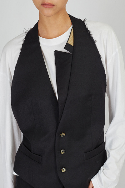 Жилет Marina Yee BLANCHE FW26-0089-999 2