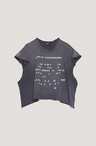 Футболка Enfants Riches Deprimes 01-0948	Voice Thrower Cut-Off T-Shirt