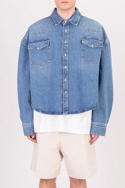 Рубашка джинсовая Vetements ME76DS073N4 2