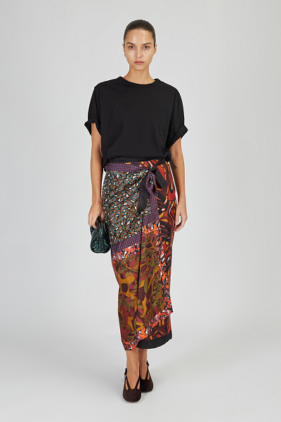 Юбка Dries Van Noten SCARFY LONG 4014 2