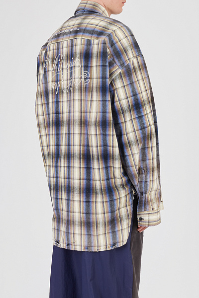 Рубашка Maison Mihara Yasuhiro J16SH181 bei 2