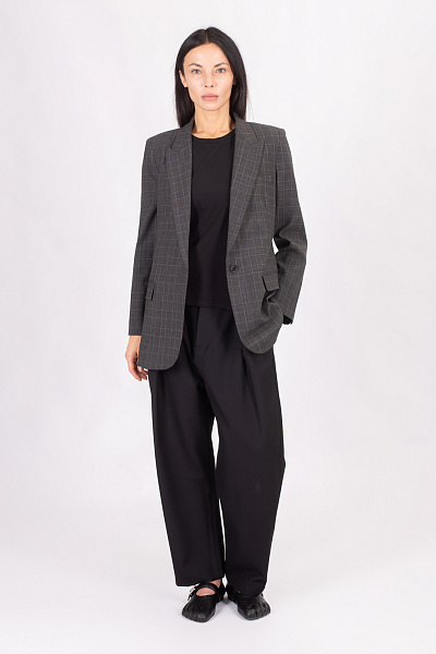 Футболка Nili Lotan 10322-K35 BLACK  2