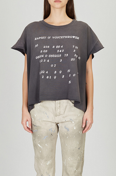 Футболка Enfants Riches Deprimes 01-0948	Voice Thrower Cut-Off T-Shirt 2
