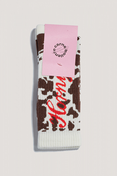 Носки CARNE BOLLENTE AW26SK0202_Allover m