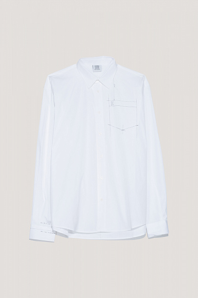 Рубашка Vetements MH27SH046W