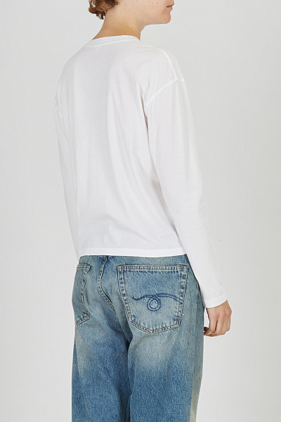 Лонгслив James Perse WLJ3113 WHT 2