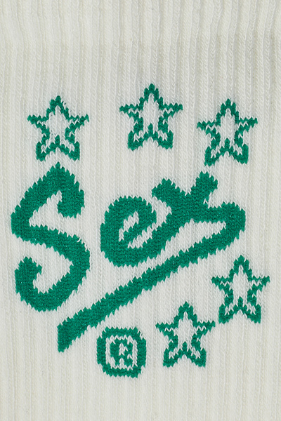Носки CARNE BOLLENTE AW26SK0204_White w 2