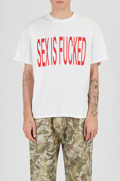 Футболка CARNE BOLLENTE AW26ST0106_White 2